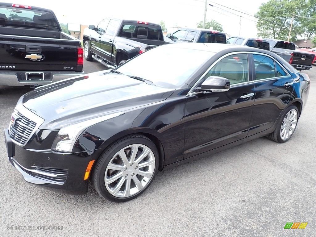 2017 ATS Luxury AWD - Black Raven / Light Platinum w/Jet Black Accents photo #8