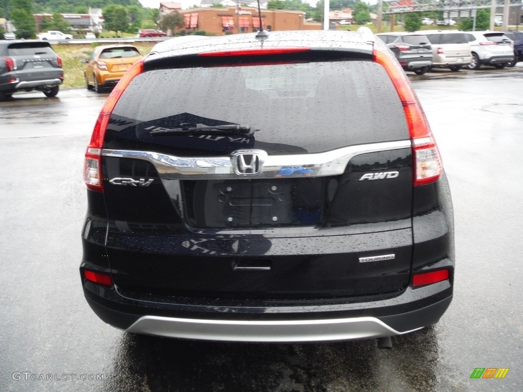 2016 CR-V Touring AWD - Crystal Black Pearl / Black photo #9