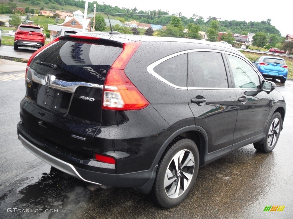 2016 CR-V Touring AWD - Crystal Black Pearl / Black photo #10