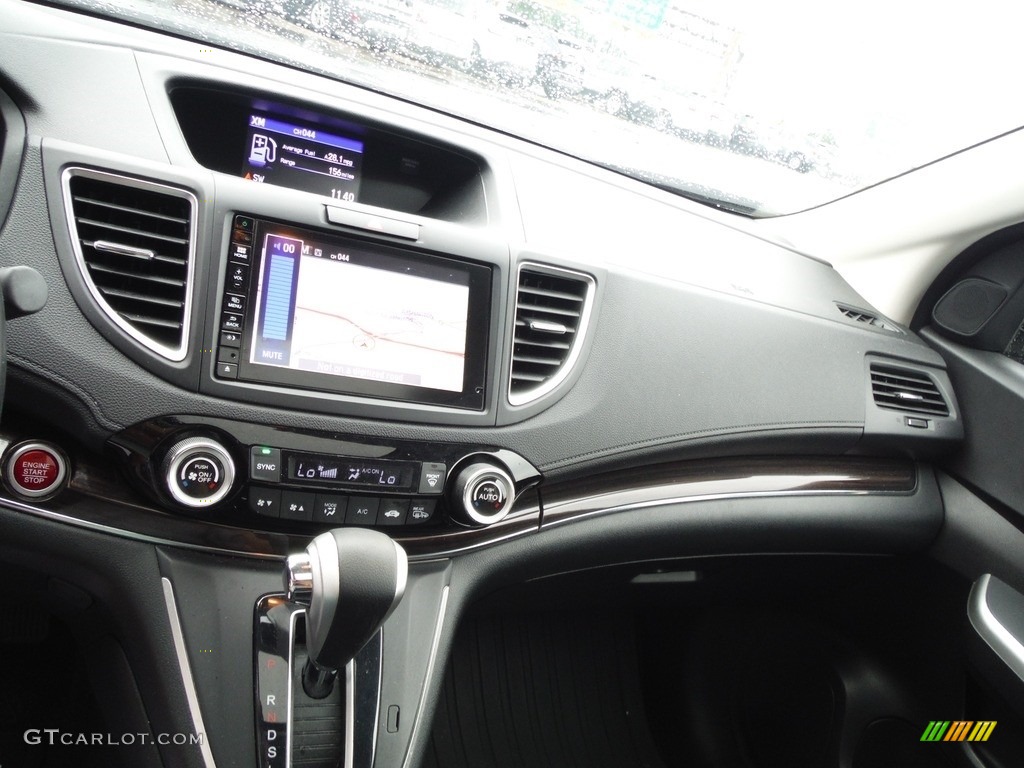 2016 CR-V Touring AWD - Crystal Black Pearl / Black photo #19