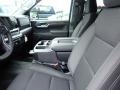 Jet Black Front Seat Photo for 2022 Chevrolet Silverado 1500 #144401246