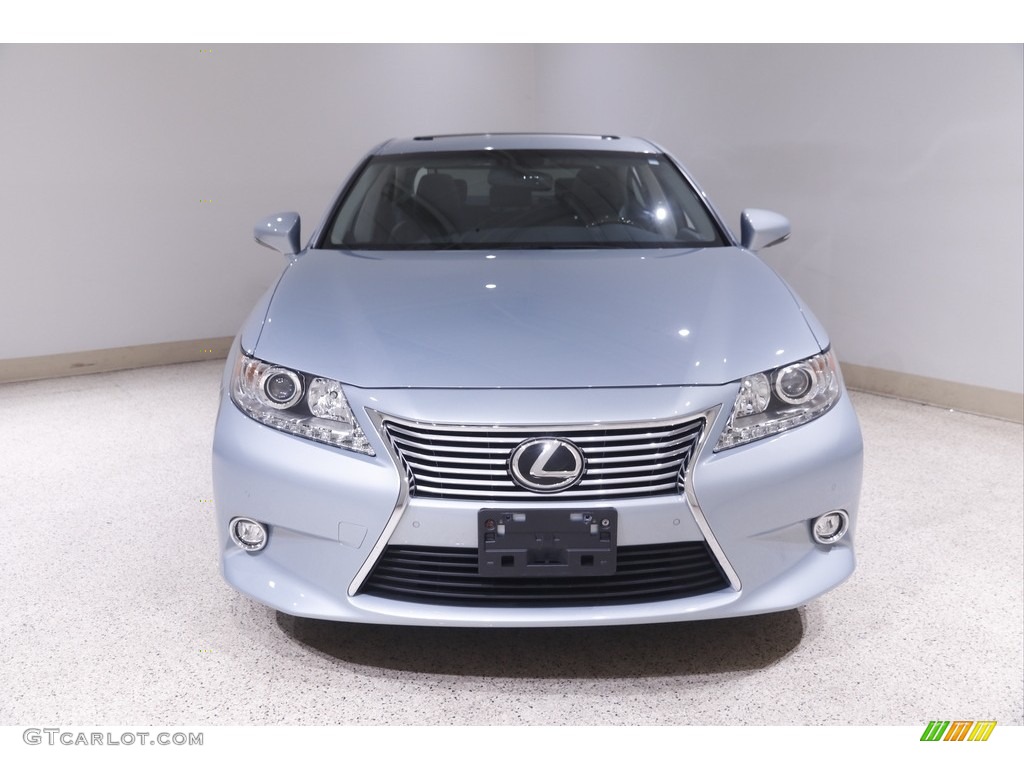 2014 ES 350 - Cerulean Blue Metallic / Black photo #2