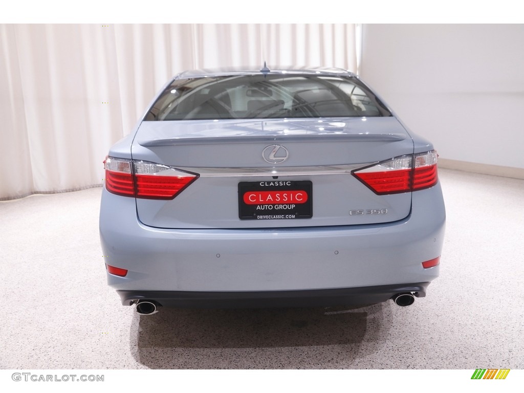 2014 ES 350 - Cerulean Blue Metallic / Black photo #21