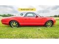 2002 Torch Red Ford Thunderbird Deluxe Roadster  photo #2