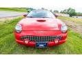 2002 Torch Red Ford Thunderbird Deluxe Roadster  photo #8