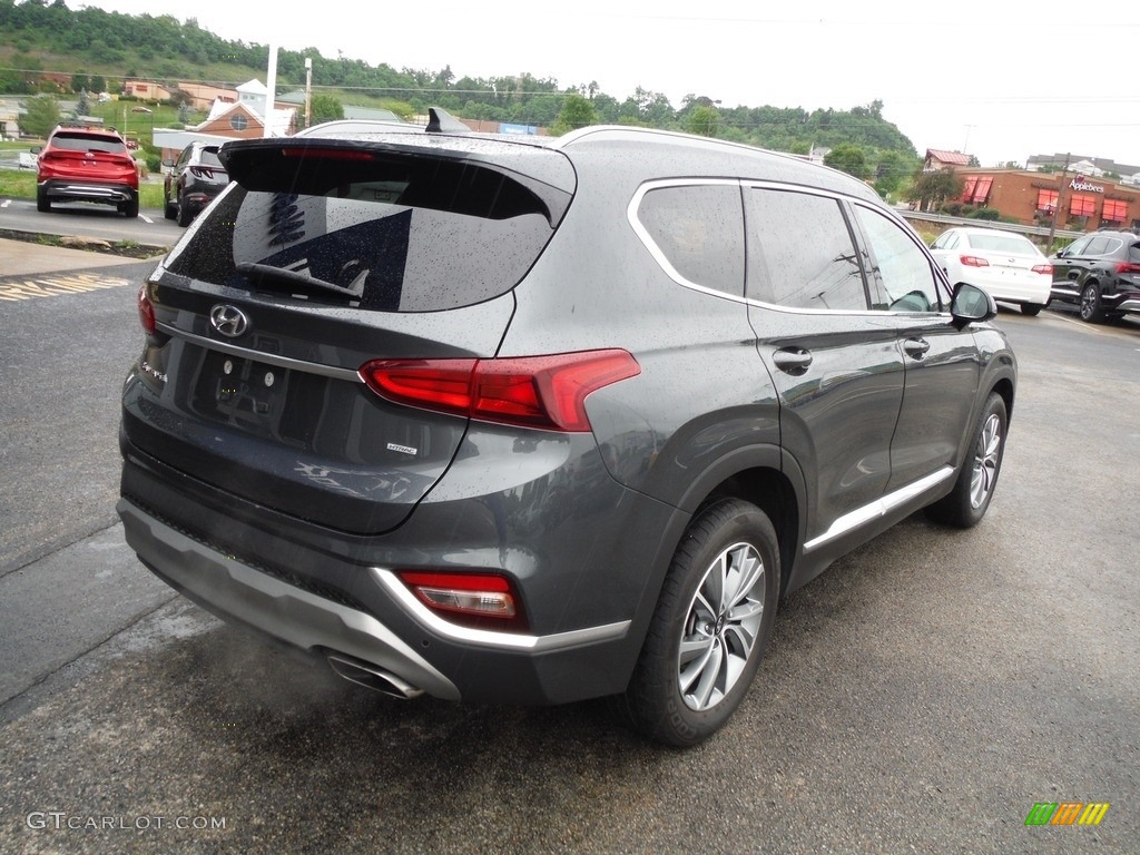 2020 Santa Fe SEL AWD - Rainforest / Black photo #9