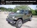 Sarge Green 2022 Jeep Wrangler Unlimited Sahara 4x4