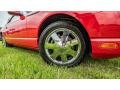 2002 Torch Red Ford Thunderbird Deluxe Roadster  photo #18