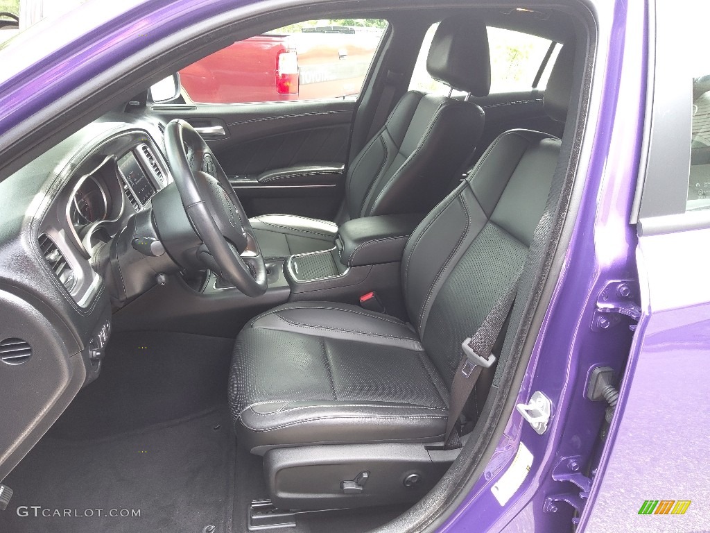 Black Interior 2019 Dodge Charger SXT Photo #144402717