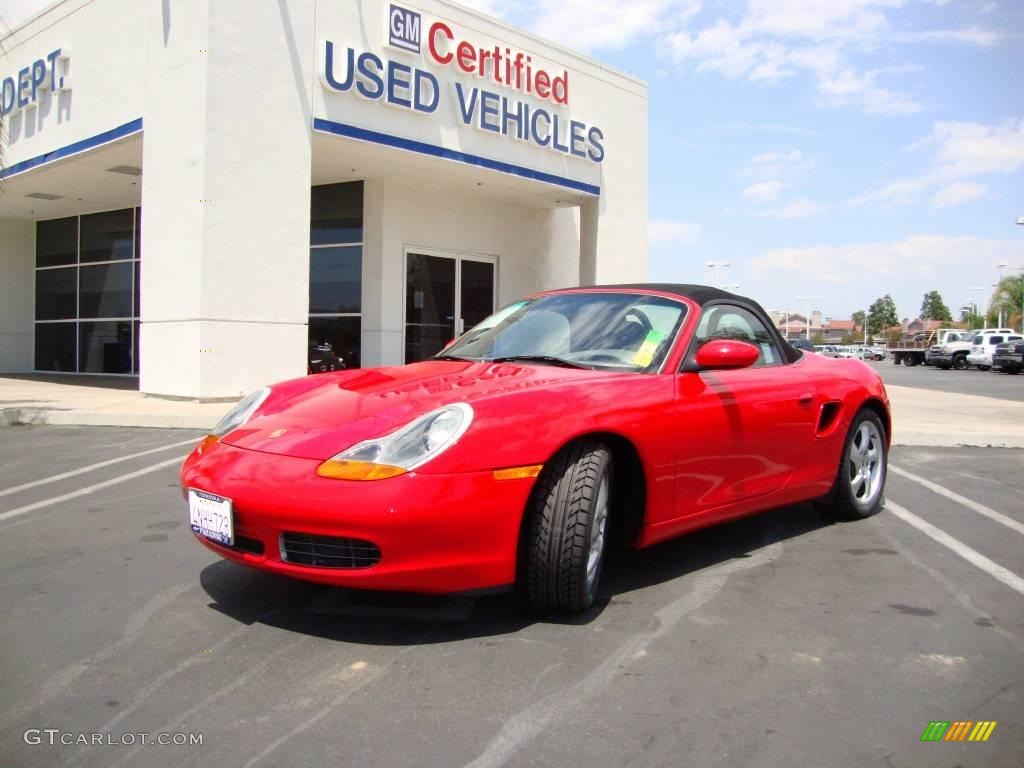 2000 Boxster S - Guards Red / Graphite Grey photo #1