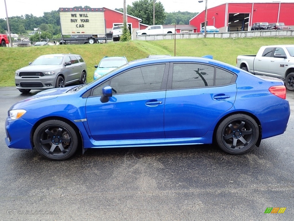 WR Blue Pearl 2019 Subaru WRX Standard WRX Model Exterior Photo #144402861