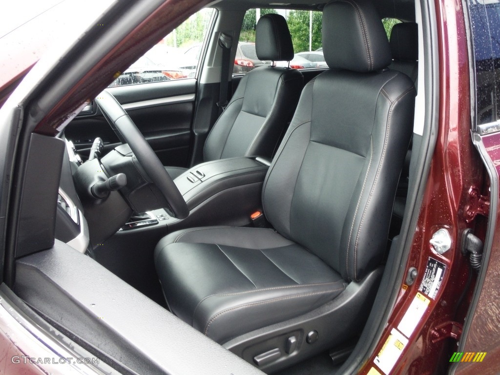 2019 Highlander XLE AWD - Salsa Red Pearl / Black photo #17