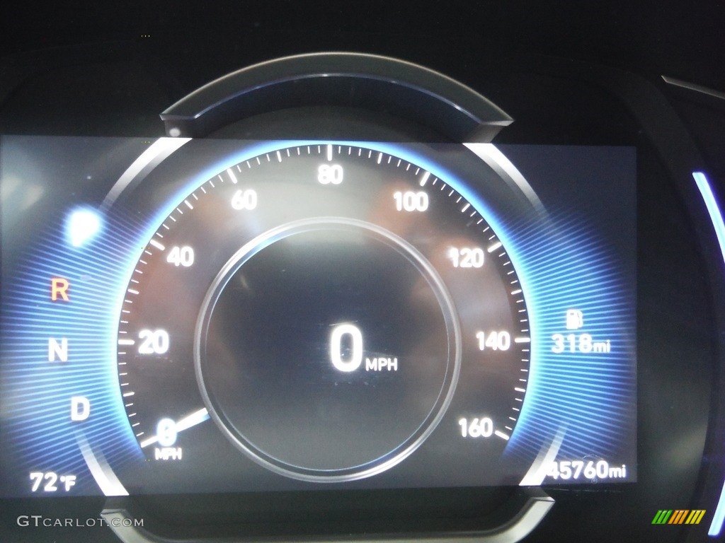 2020 Santa Fe SEL AWD - Rainforest / Black photo #36