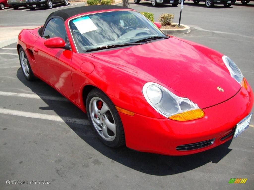 2000 Boxster S - Guards Red / Graphite Grey photo #4