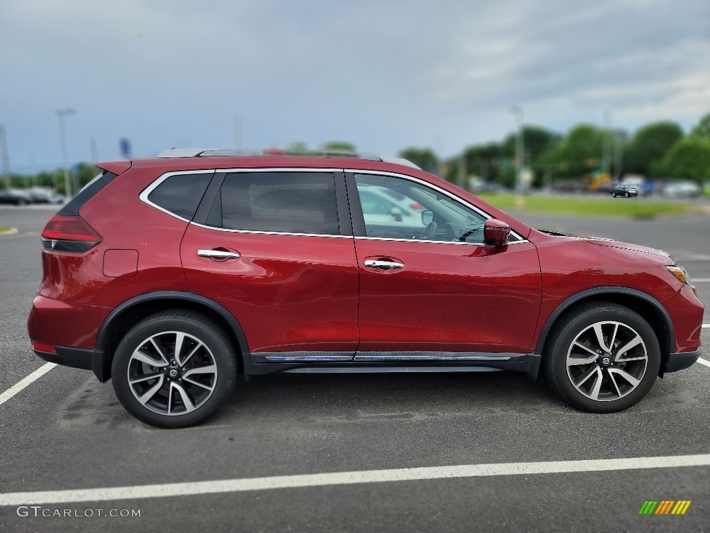 2019 Rogue SL AWD - Scarlet Ember / Charcoal photo #5