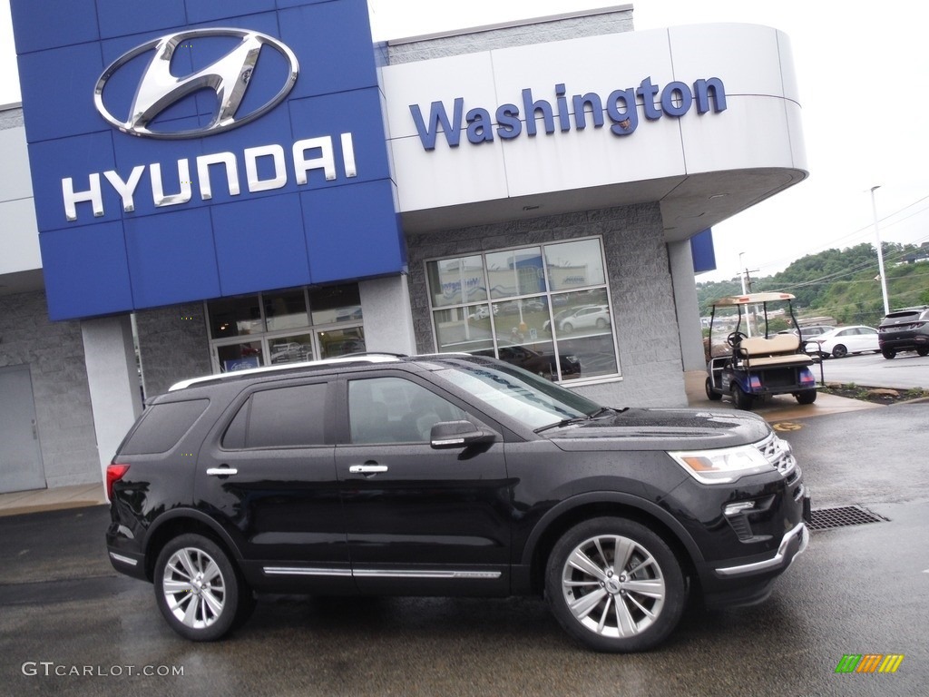 2018 Explorer Limited 4WD - Shadow Black / Ebony Black photo #2