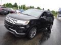 2018 Shadow Black Ford Explorer Limited 4WD  photo #5