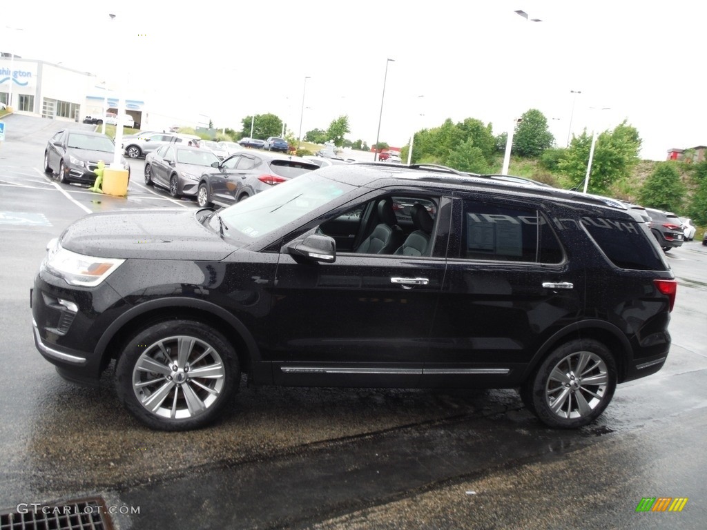 2018 Explorer Limited 4WD - Shadow Black / Ebony Black photo #6