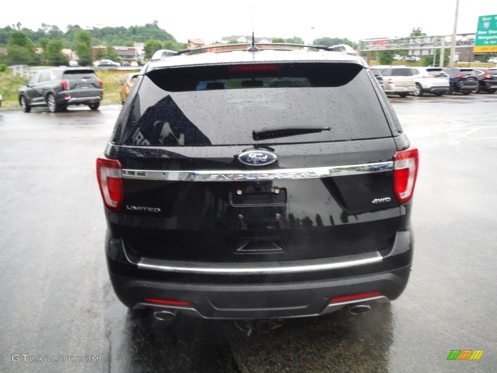 2018 Explorer Limited 4WD - Shadow Black / Ebony Black photo #9