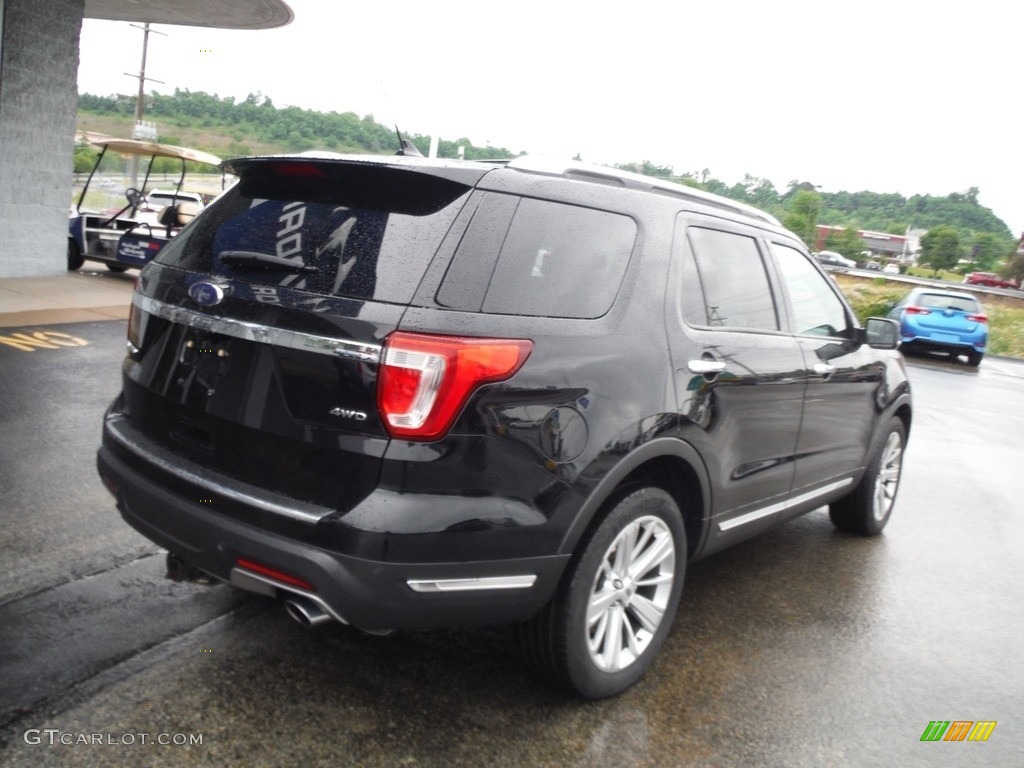 2018 Explorer Limited 4WD - Shadow Black / Ebony Black photo #10