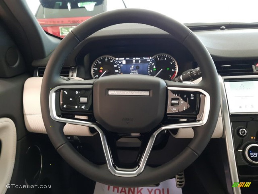 2023 Land Rover Discovery Sport S R-Dynamic Light Oyster/Ebony Steering Wheel Photo #144403685