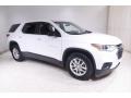 Summit White 2020 Chevrolet Traverse LS AWD