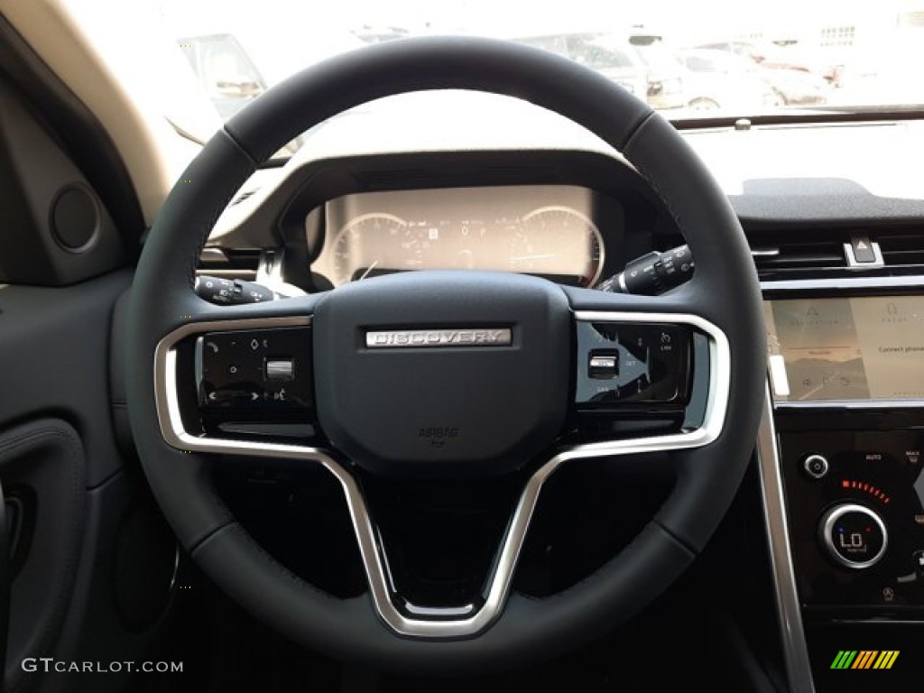 2023 Land Rover Discovery Sport S Ebony Steering Wheel Photo #144404295