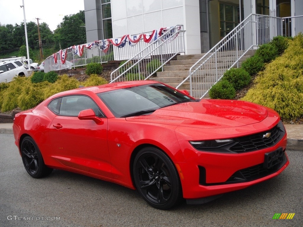 Red Hot 2019 Chevrolet Camaro LT Coupe Exterior Photo #144404340