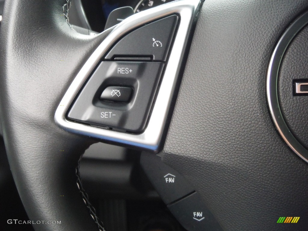 2019 Chevrolet Camaro LT Coupe Jet Black Steering Wheel Photo #144404439