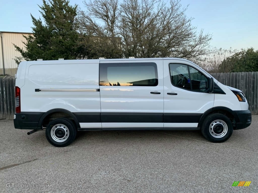 Oxford White 2020 Ford Transit Van 250 LR Long Exterior Photo #144404649