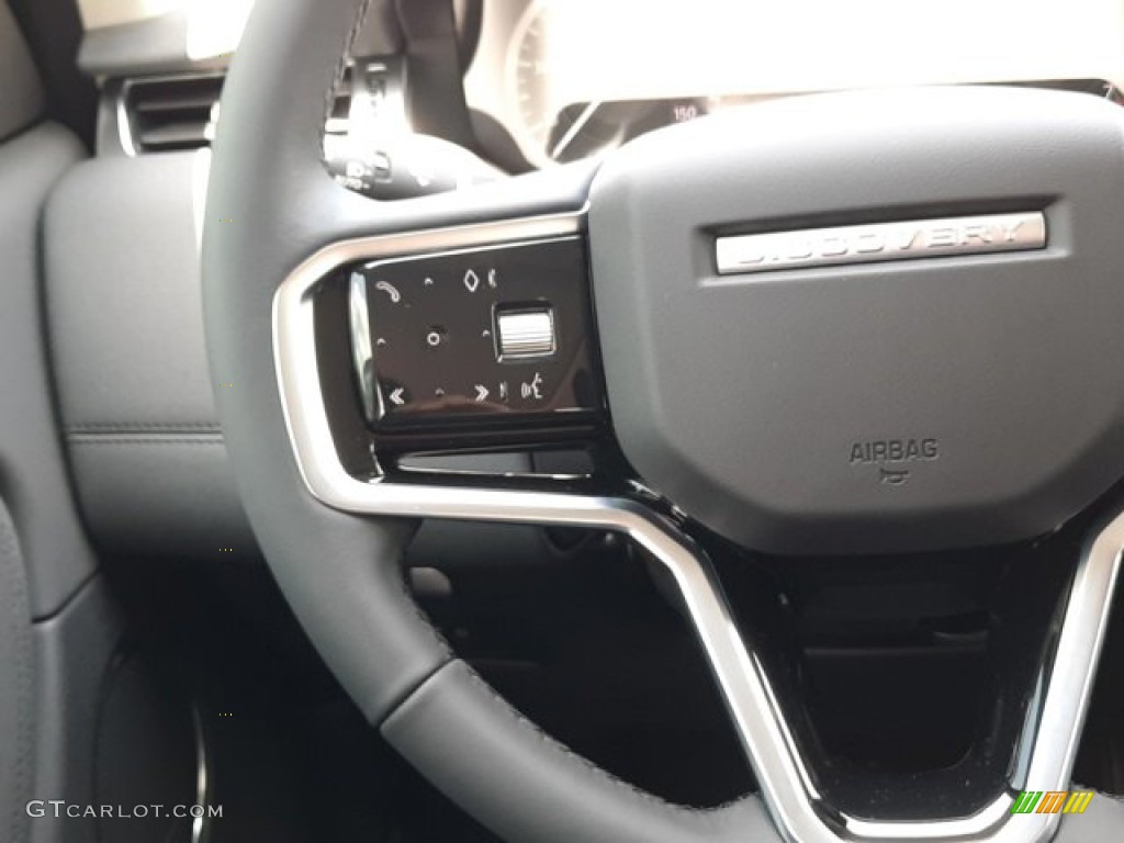 2023 Land Rover Discovery Sport S Ebony Steering Wheel Photo #144404907