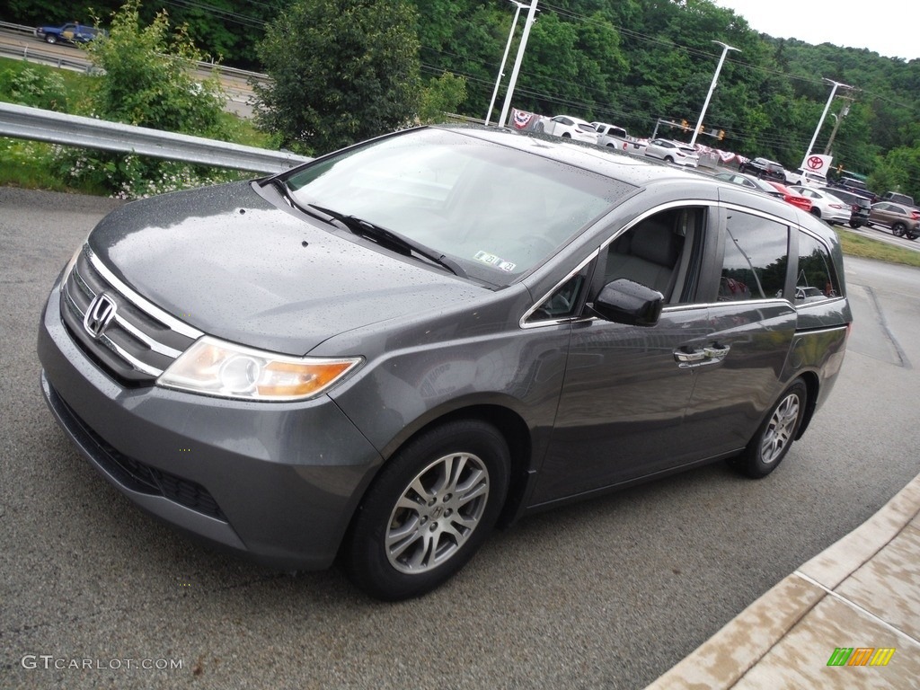 2012 Odyssey EX-L - Polished Metal Metallic / Gray photo #13