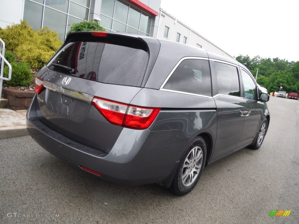 2012 Odyssey EX-L - Polished Metal Metallic / Gray photo #17