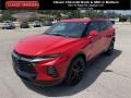 2019 Red Hot Chevrolet Blazer RS AWD  photo #1