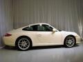 2009 Cream White Porsche 911 Carrera Coupe  photo #3