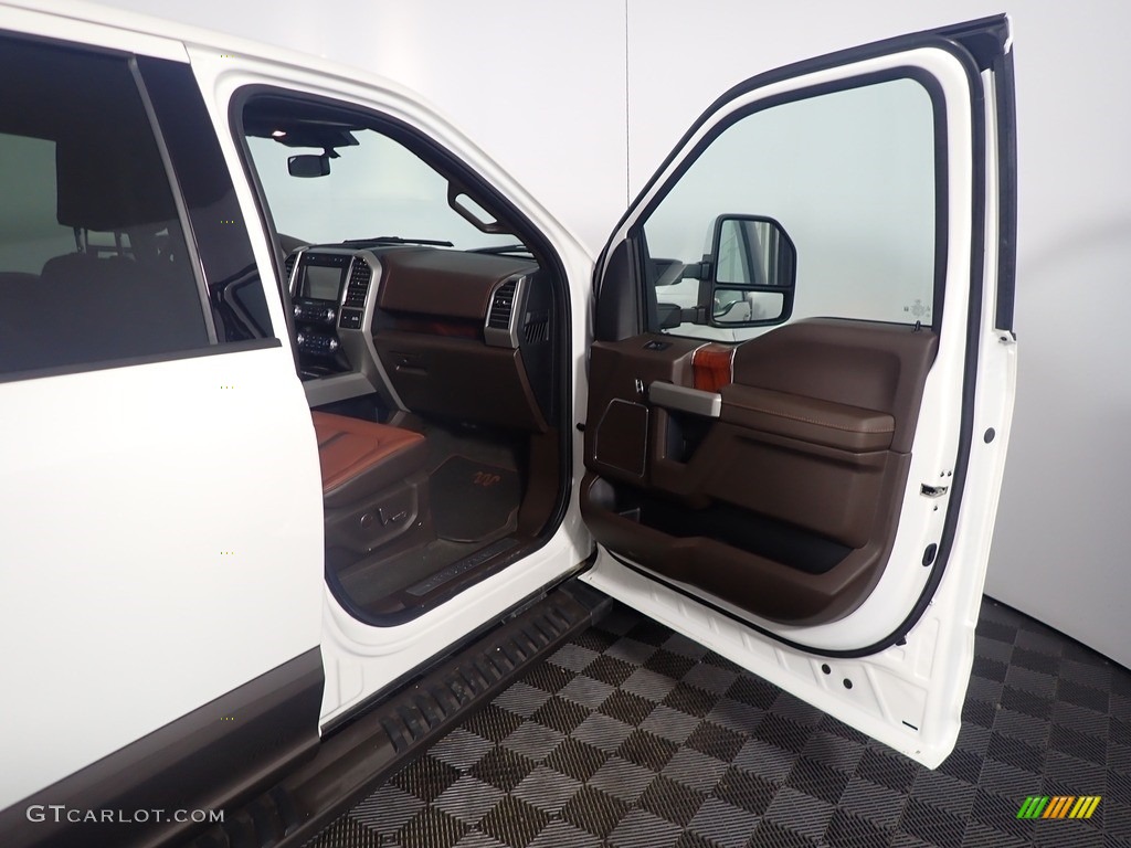 2020 F150 King Ranch SuperCrew 4x4 - Star White / King Ranch Kingsville/Java photo #42