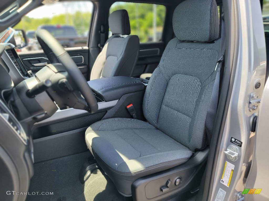 Black Interior 2022 Ram 1500 Big Horn Crew Cab 4x4 Photo #144407772