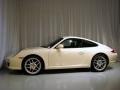 2009 Cream White Porsche 911 Carrera Coupe  photo #7