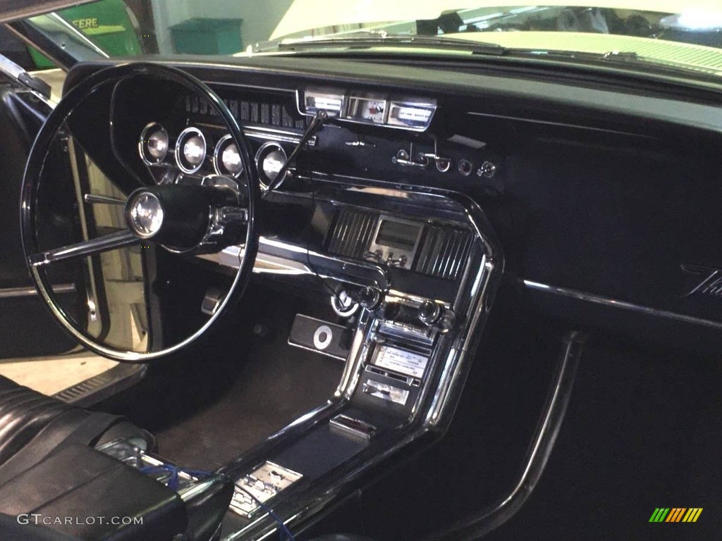 Black Interior 1965 Ford Thunderbird Hardtop Photo #144408423