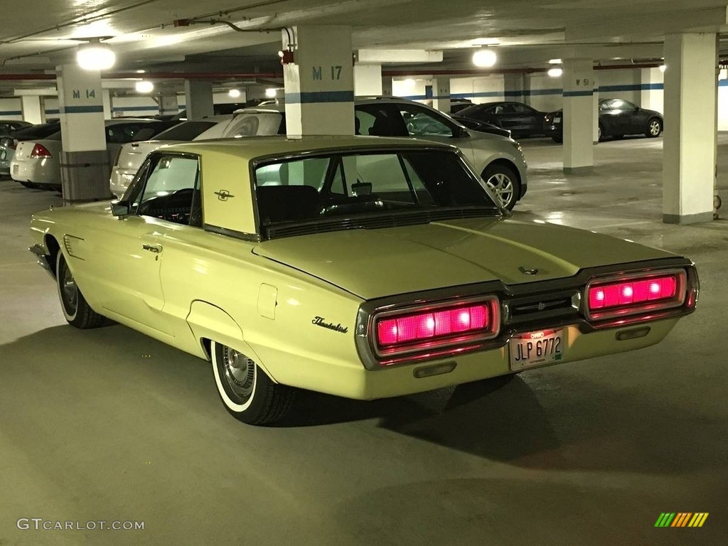 Pastel Yellow 1965 Ford Thunderbird Hardtop Exterior Photo #144408480