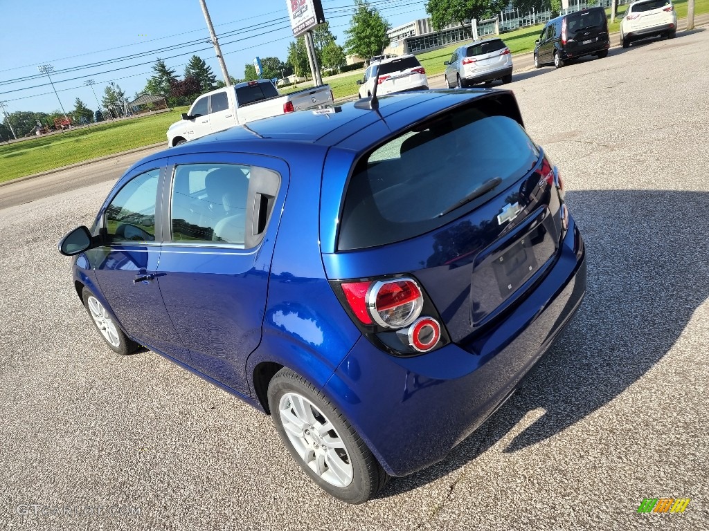 2012 Sonic LT Hatch - Blue Topaz Metallic / Dark Pewter/Dark Titanium photo #5