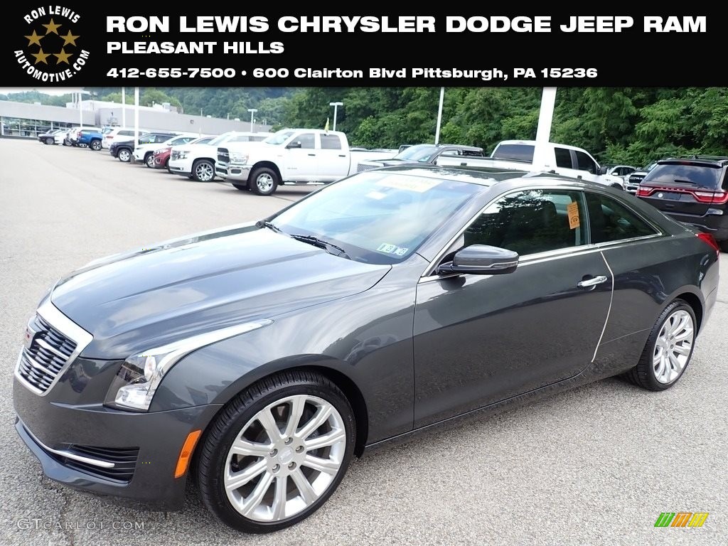 2016 ATS 2.0T AWD Coupe - Phantom Gray Metallic / Jet Black photo #1