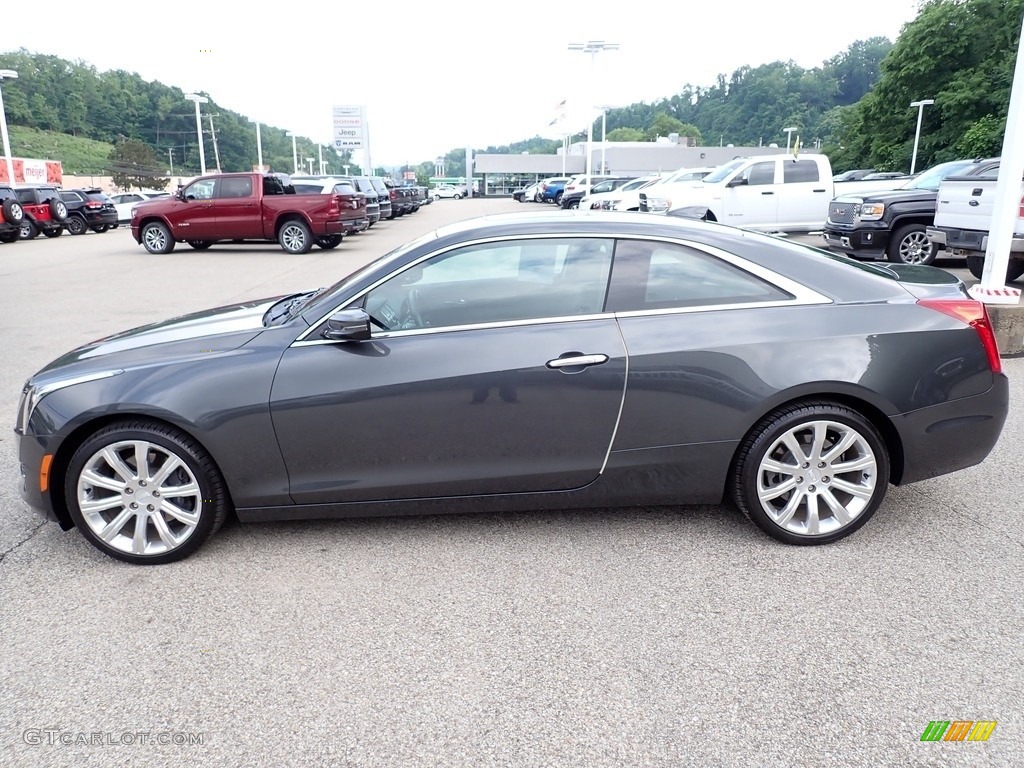 Phantom Gray Metallic 2016 Cadillac ATS 2.0T AWD Coupe Exterior Photo #144410094