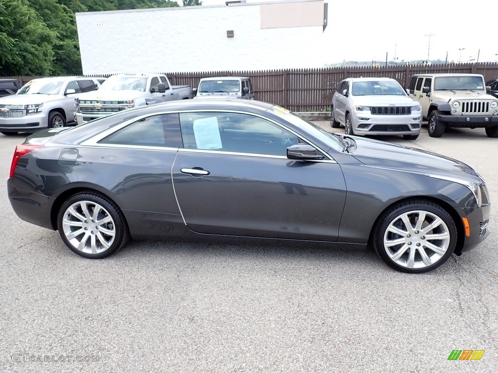 Phantom Gray Metallic 2016 Cadillac ATS 2.0T AWD Coupe Exterior Photo #144410130