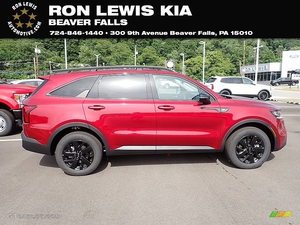 Passion Red Tint Coat Kia Sorento