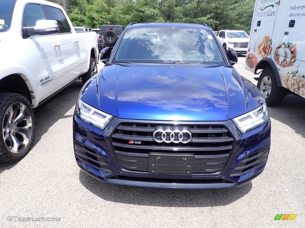 2020 SQ5 Premium Plus quattro - Navarra Blue Metallic / Black photo #2