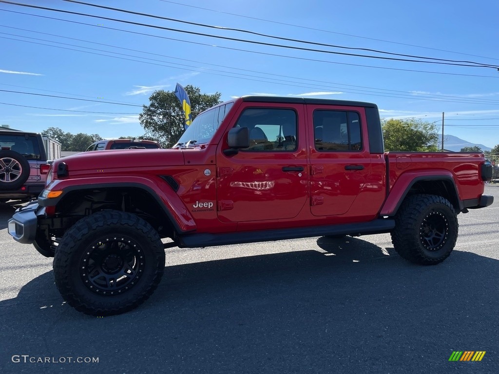 2020 Gladiator Overland 4x4 - Firecracker Red / Black photo #4