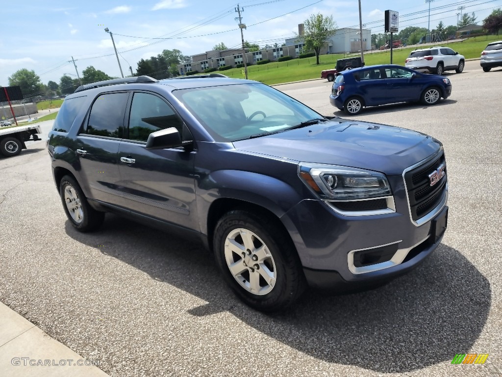 2014 Acadia SLE AWD - Atlantis Blue Metallic / Ebony photo #1