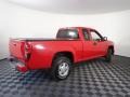 2008 Victory Red Chevrolet Colorado LS Extended Cab 4x4  photo #7