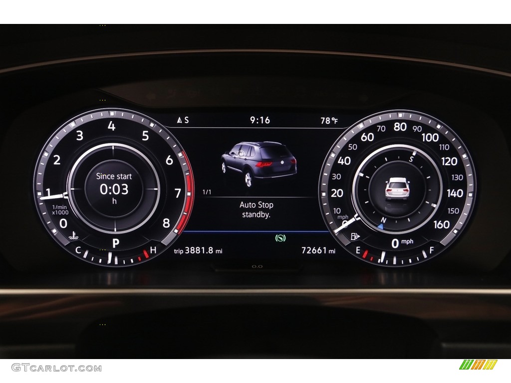 2018 Volkswagen Tiguan SEL Premium 4MOTION Gauges Photos